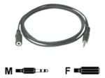 C2G, 3.5mm Stereo Audio Extension Cable M/F, 3m
