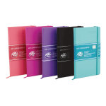 Pukka Signature Soft Cover Notebook A5 Casebound 192 Pages Assorted Pack of 5