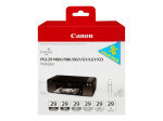 Canon PGI-29 Black & Grey Multi-Pack - 6 Inks