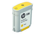 HP 728 130ml Yellow Designjet Ink Cartridge - F9J65A