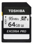 Toshiba 64GB EXCERIA PRO N401 SD Card
