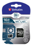 Verbatim Pro U3 16GB* Micro SDHC Card