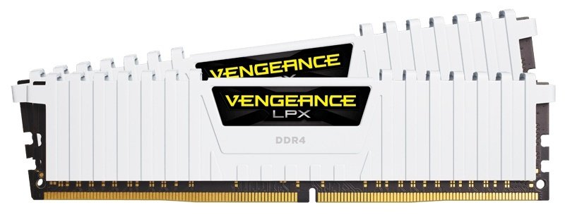 CORSAIR Vengeance LPX 16GB DDR4 3200MHz CL16 Desktop Memory - White