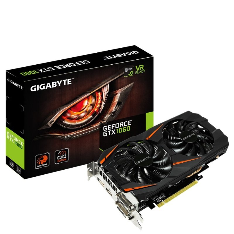 Gigabyte gtx 1060 3gb обзор