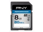 PNY Performance 8GB SDHC UHS-I memory card