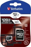 Verbatim Premium 128GB microSDHC Memory Card