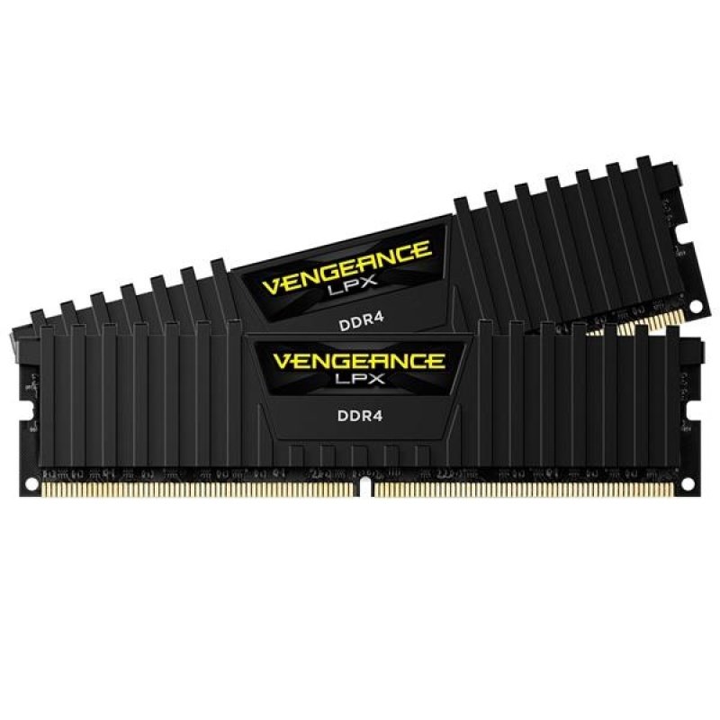 Corsair Vengeance LPX 32GB (2x16GB) DDR4 DRAM 2400MHz C16 Memory Kit - Black