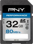 PNY Performance 32GB SDHC Memory Card