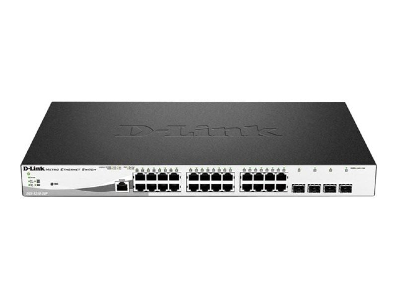D-Link DGS 1210-28MP 28 Port 370W PoE+ Managed Switch