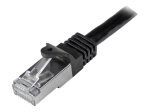 StarTech.com 1m Shielded Cat 6 Patch Cable - Black