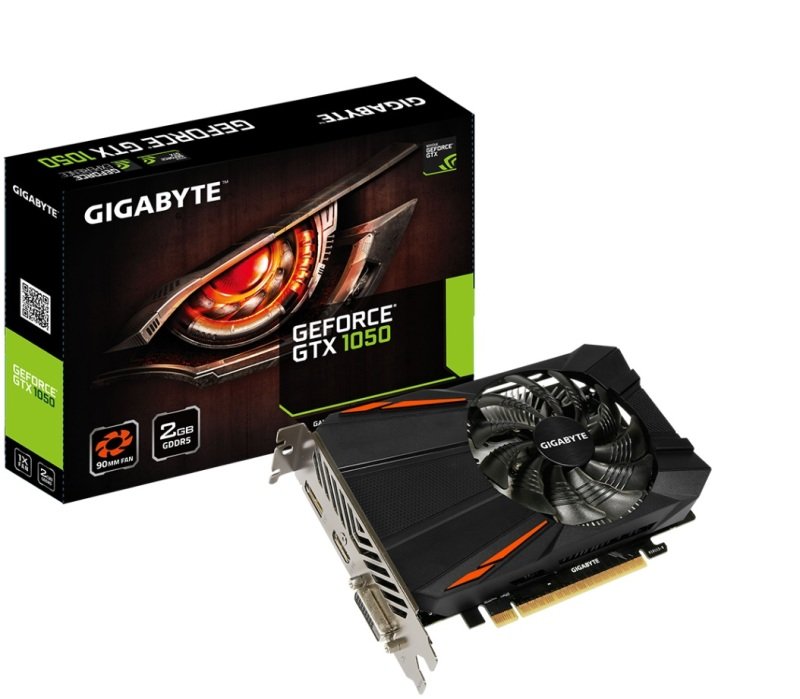 Gigabyte GeForce GTX 1050 D5 2GB Graphics Card | Ebuyer.com