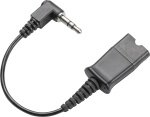 Plantronics Headset adapter Quick Disconnect (M) mini-phone 3.5mm (M)