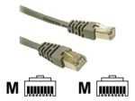 C2G, SHIELD CAT5E MOULDED PATCH CBL GREY, 4m
