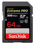 SanDisk Extreme PRO 64GB SDXC UHS-II Memory Card
