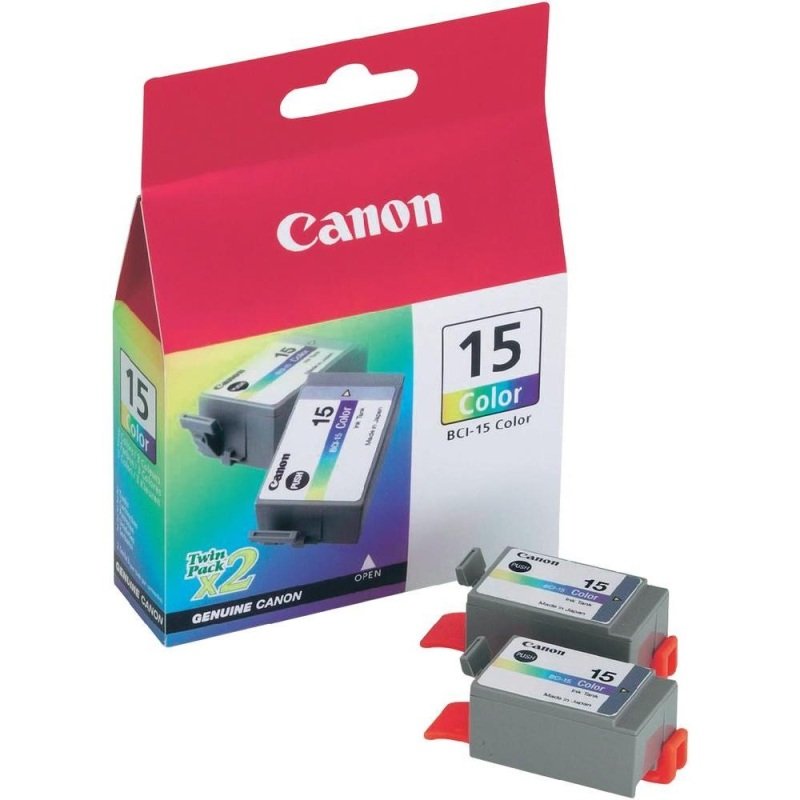 Canon BCI-15C Colour Inkjet Cartridges (Pack of 2)
