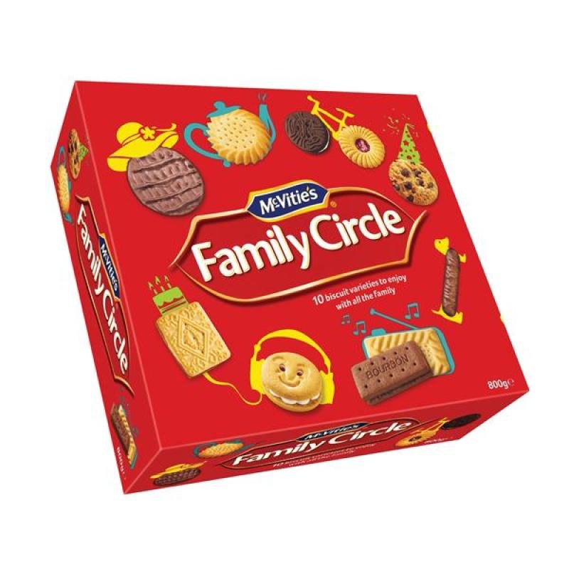 Jacobs Family Circle (620g) Biscuit Assortment