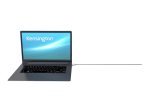 Kensington Microsaver 2.0 Keyed Laptop Lock - Security Cable - Silver - 1.83 M