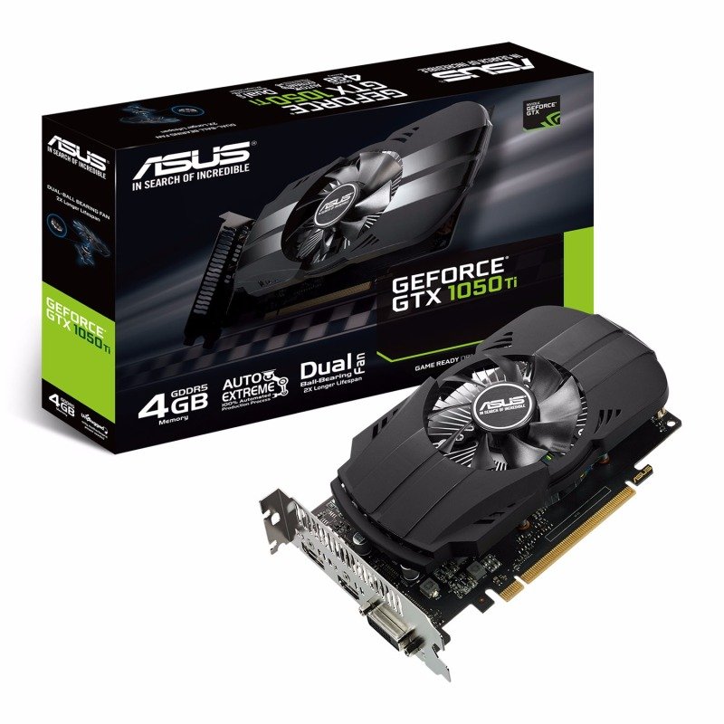 Asus GTX 1050 Ti 4GB Phoenix Graphics 