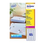 Avery White Mini Labels 38x21mm (Pack of 16250)