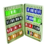 Q Connect 80 Key Cabinet - Pearl Grey