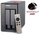 QNAP TS-251+-2G 4TB (2 x 2TB SGT-IW) 2 Bay NAS Unit with 2GB RAM