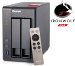 QNAP TS-251+-2G 6TB (2 x 3TB SGT-IW) 2 Bay NAS with 2GB RAM