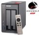 QNAP TS-251+-2G 6TB (2 x 3TB SGT-IW) 2 Bay NAS with 2GB RAM
