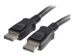 StarTech.com 2m DisplayPort Cable - Certified - DP to DP Cable with Latches