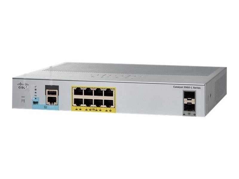 Cisco Catalyst 2960L-8PS-LL 8 Port Managed Switch