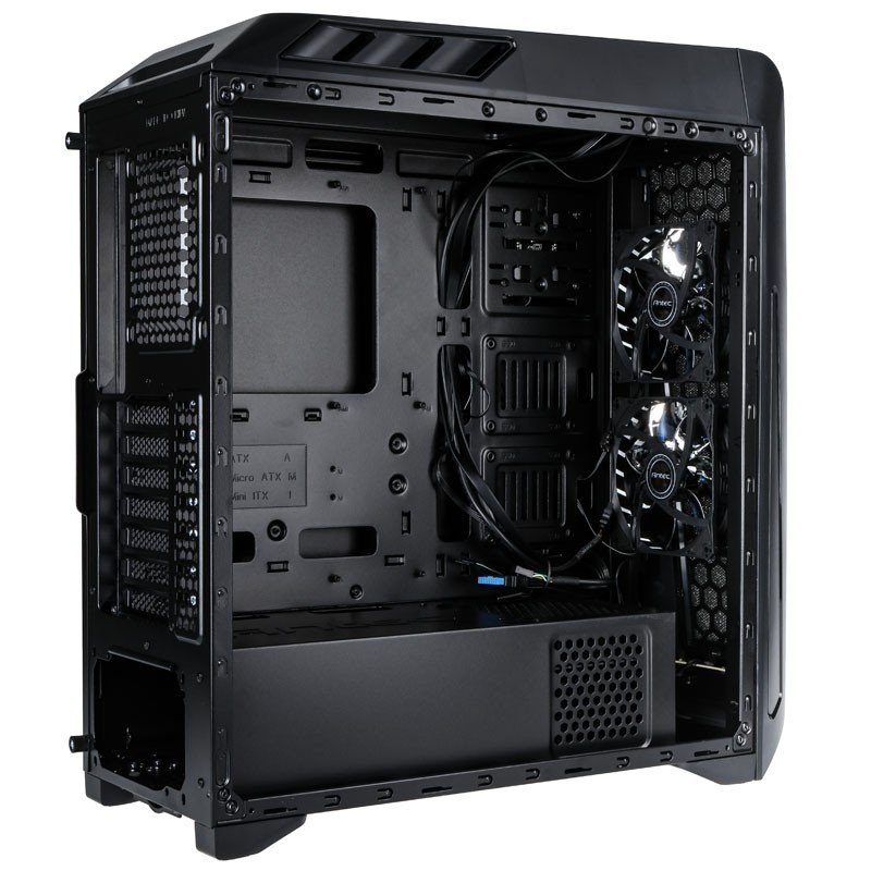 Antec GX1200 RGB Mid Tower PC Gaming Case - Ebuyer