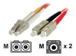 StarTech.com Multimode 50/125 Duplex Fiber Patch Cable LC - SC - Network cable - LC multi-mode (M) - SC multi-mode (M) - 3 m - fiber optic - 50 / 125 micron