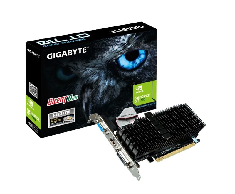 Gigabyte Nvidia GT 710 2GB Graphics Card | Ebuyer.com