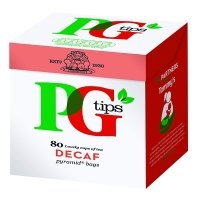 PG Tips Pyramid Tea Bag Decaffeinated (Pack of 80)