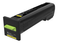 Lexmark 72K2XY0 Yellow High High Capacity Return Programme Toner Cartridge