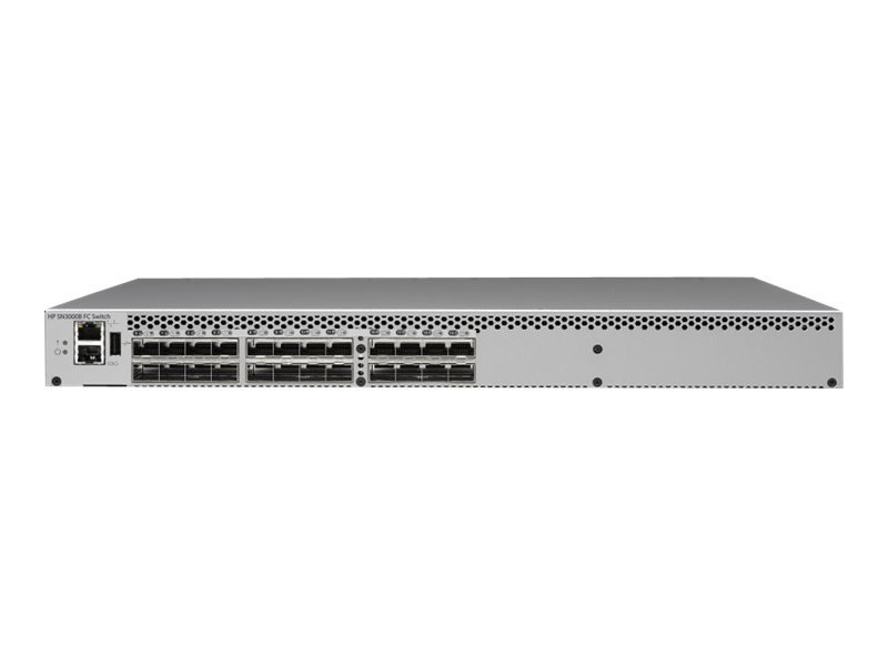 HPE SN3000B 16Gb 24-port/24-port Active Fibre Channel Switch