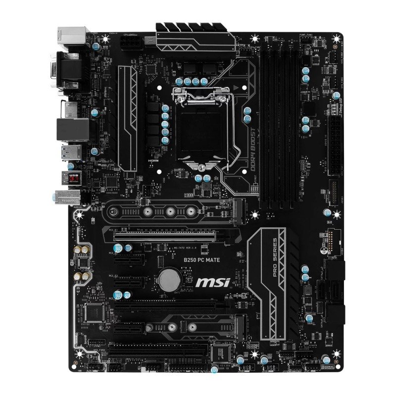 Msi b250 pc mate разгон