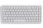 White USB & PS2 Combo Low profile Compact Keyboard.