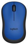 Logitech M220 Ambidextrous Wireless Silent Mouse - Blue