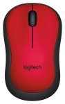 Logitech M220 Ambidextrous Wireless Silent Mouse - Red