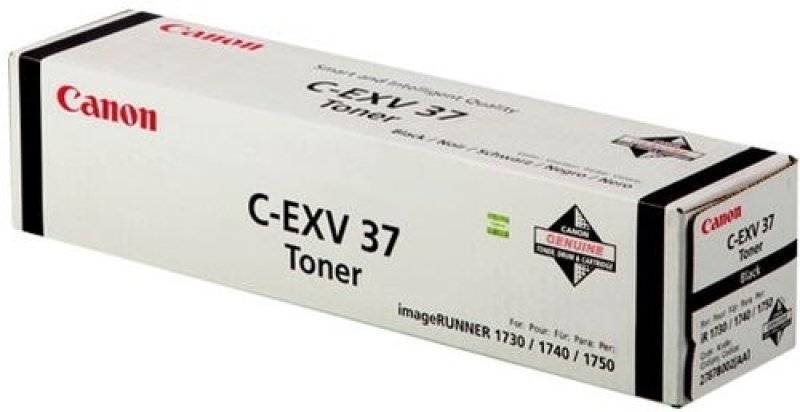Canon C-EXV37 Toner Black, Yield: 15100 pages for IR1700 series