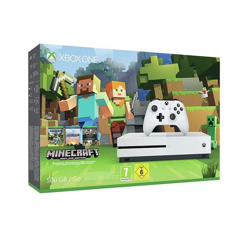 Xbox One S With Minecraft (500GB) | Ebuyer.com