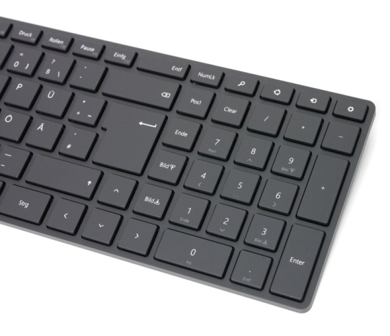 Microsoft Designer Keyboard - Bluetooth Desktop Wireless Keyboard and