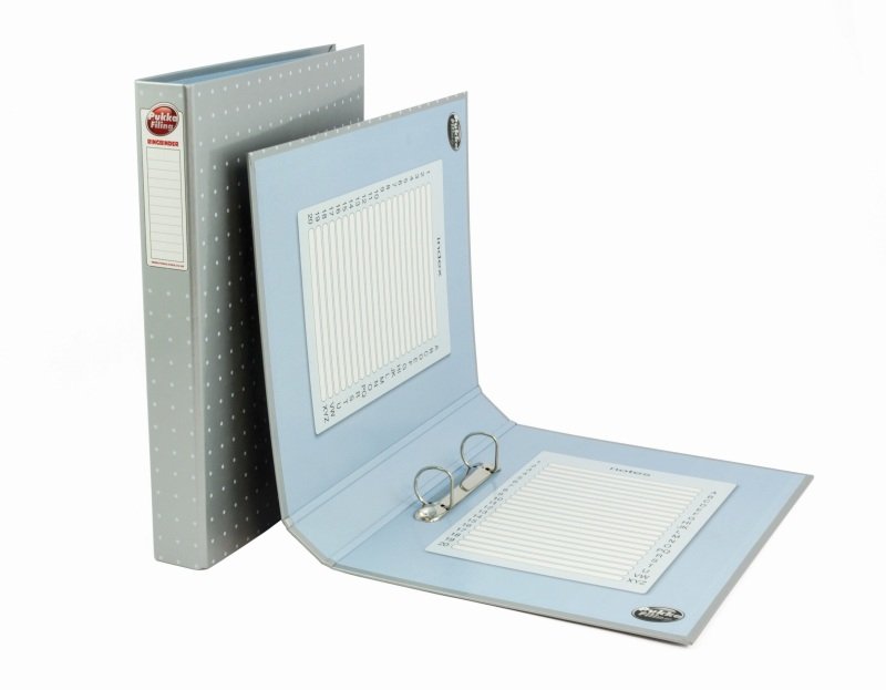 Pukka Pads Metallic A4 Ring Binder - Silver - 1 Pack | Ebuyer.com