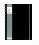 Pukkapad A4 Poly Jotta Notebook Black - 3 Pack