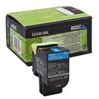 Lexmark 802SCE 2K Cyan Corporate Toner Cartridge