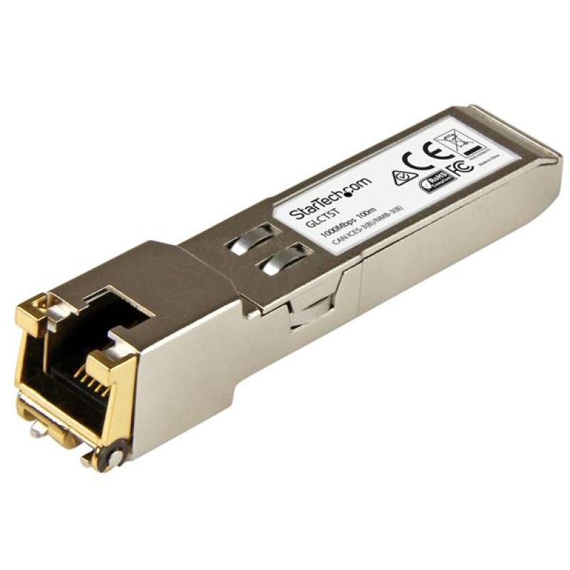 StarTech.com Cisco GLC-T - 1000BASE-T - Gigabit SFP Copper SFP