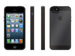 Griffin Reveal - Back cover for mobile phone - silicone, polycarbonate - black - for Apple iPhone 5, 5s