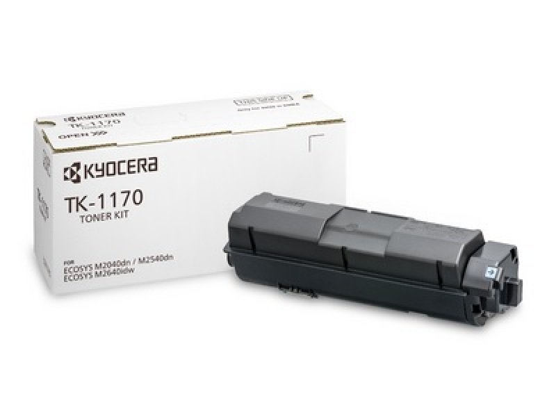 Kyocera TK-1170 Black Toner Cartridge- 7.2K Yield