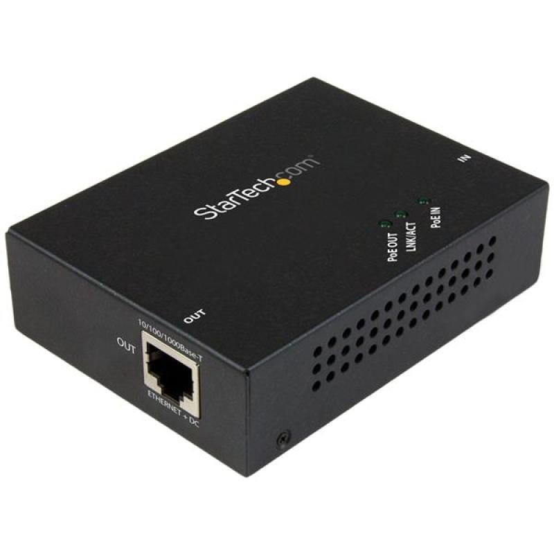 Startech.com 1-port Gigabit Poe+ Extender 802.3at And 802.3af 100 M