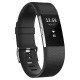 Fitbit Charge 2 Heart Rate and Fitness Tracking Wristband, Large, Black